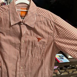 Antigua longhorn button down size L